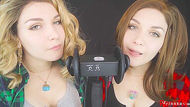 Kittyklaw Asmr - Patreon Asmr Twin Ear Licking - Mouth Sound Onlyfans Leaked Video