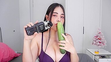 Asmr Wan - Scrathing, Tapping On My Body At Last - Cucumber Licking Onlyfans Leaked Video