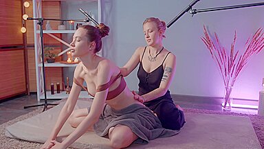 Massage Asmr - Body Connection Massage By Yolana To Sandra Part 1 Onlyfans Leaked Video